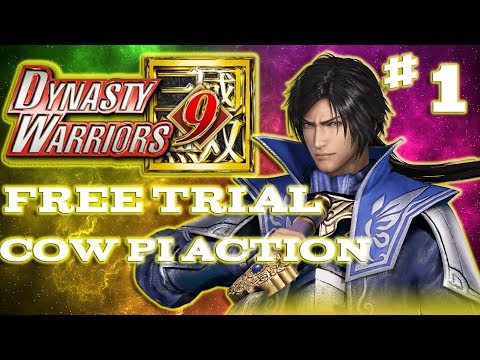 Dynasty Warriors 9 Cao Pi Story Free Trial Live Commentary Walkthrough PT 1-STUPID TUTORIAL BOXES!