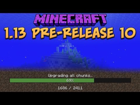 xisumavoid - Minecraft 1.13 Update Pre-Release 10 New Optimize World Feature! Mob Farms Fixed!