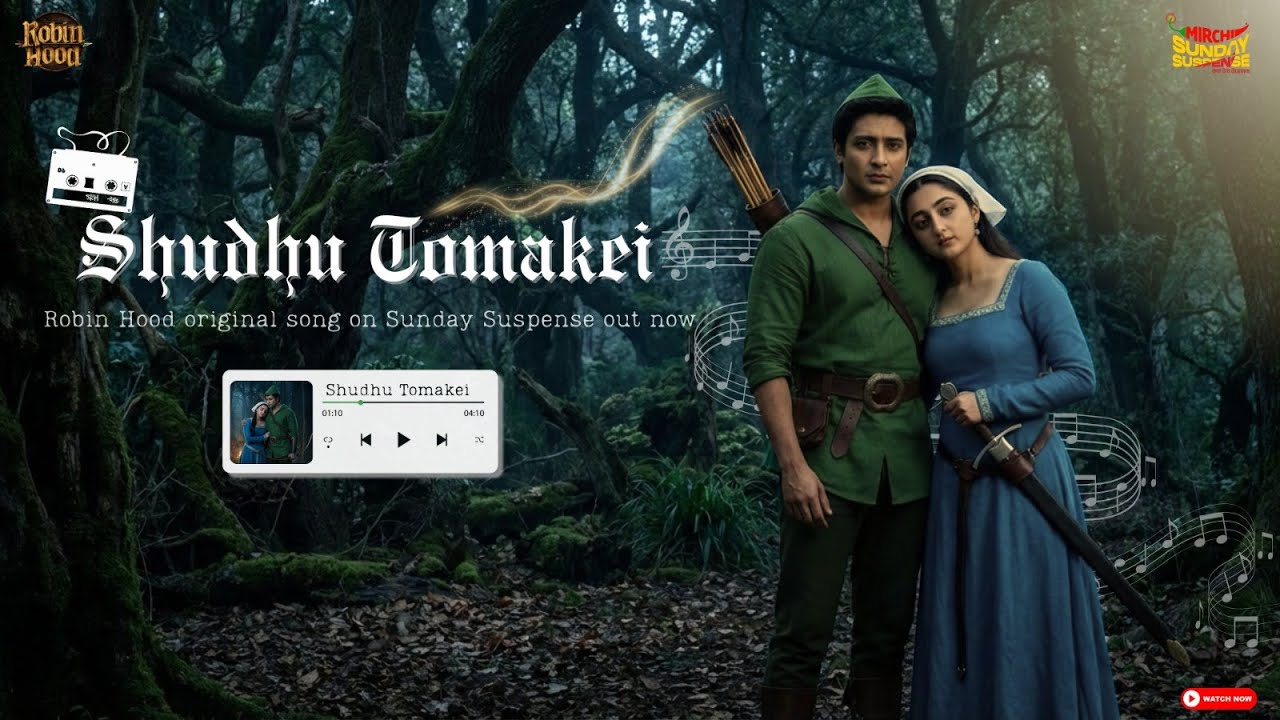 Sunday Suspense | Shudhu Tomakei | Original Song | Robin Hood | Nabarun Bose & Surangana