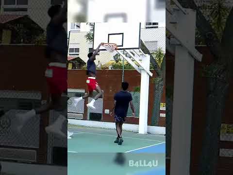 DUNKING LESSON [ LISBON ]                                   #dunks #baller #ballislife