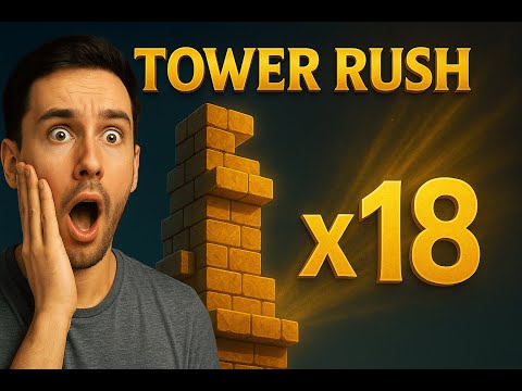 TOWER RUSH – Build the Tower & Cash Out Big! 🏗️💰