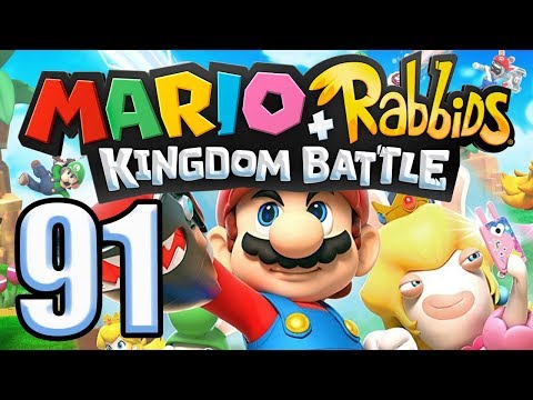 Mario + Rabbids: Kingdom Battle playthrough pt91 - On to Stage 3: Getting Hammered