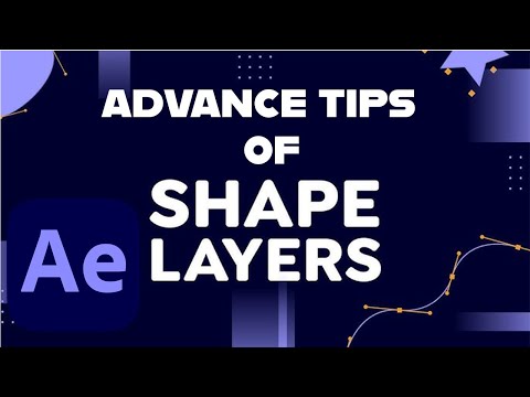 Advanced Shape Layer Techniques In After Effects@vfxmehra