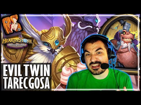 EVIL TWIN TARECGOSA IS BROKEN! - Hearthstone Battlegrounds