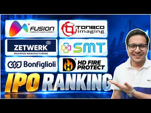 IPO RANKING Tonbo Imaging IPO vs HD Fire Protect IPO vs Bonfiglioli IPO vs Zetwerk review by Anant Ladha