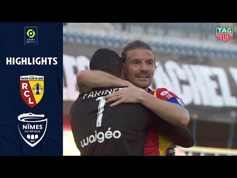 RC LENS - NÎMES OLYMPIQUE (2 - 1) - Highlights - (RCL - NO) / 2020-2021
