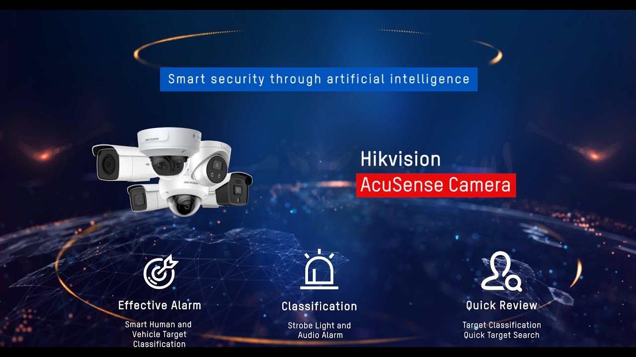 Hikvision AcuSense Camera (official overview)
