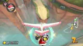 マリオカート8DX　１位獲得するまで終われないぜ！　レート 　13621 → 13745