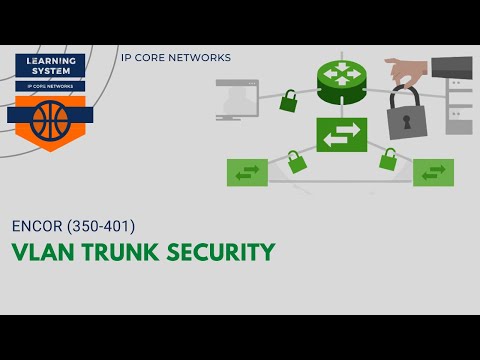 VLAN Trunk Security | 6.7 LAYER-2 SECURITY TERMINOLOGY #CCNP #ENCOR (350-401)