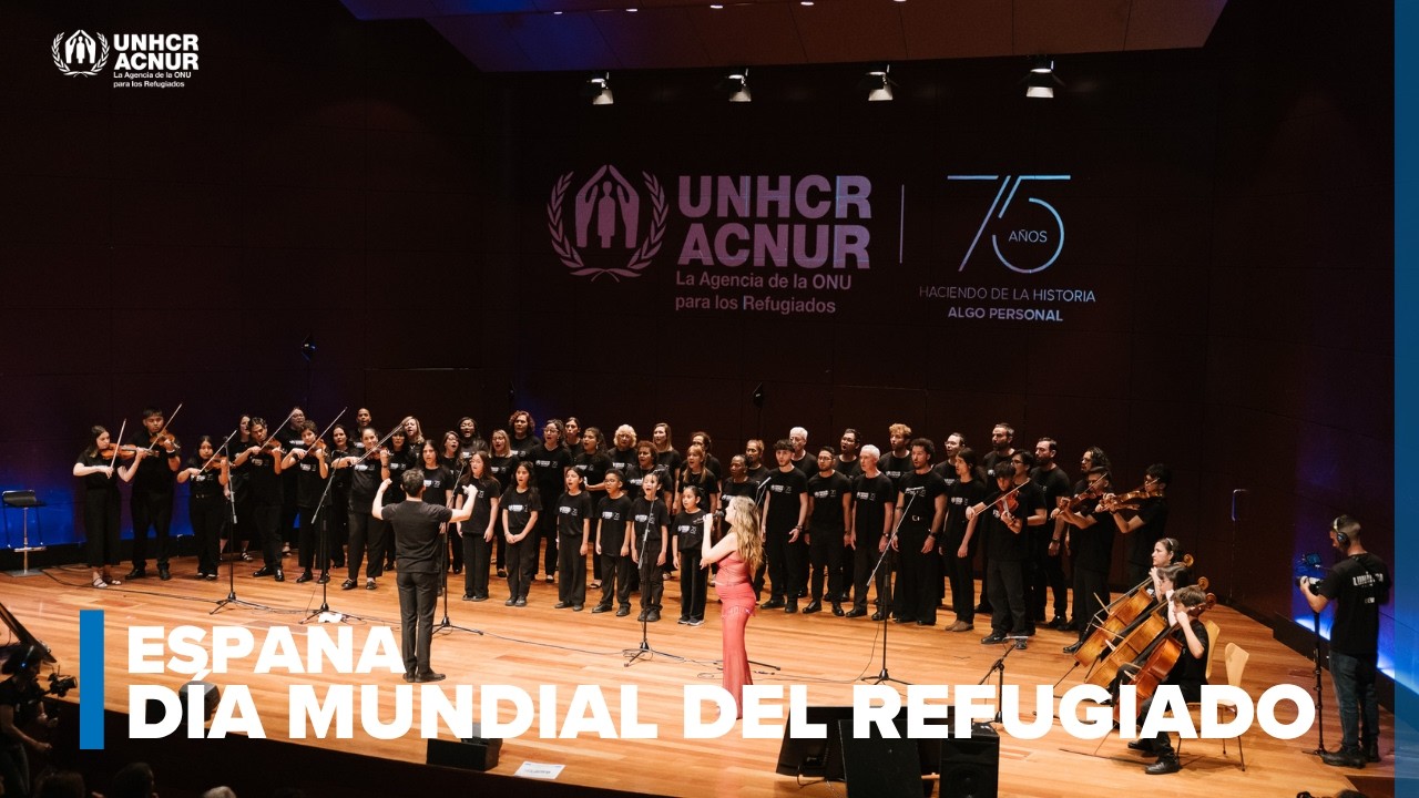 Día Mundial del Refugiado y 75 aniversario de ACNUR en España