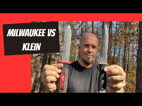 The Milwaukee Duct Knife VS The Klein Tools Duct Knife