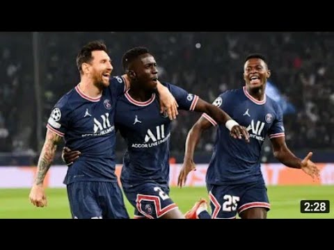psg vs Manchester City 1-4 goals buts idrissa Gana Gueye contre Manchester City