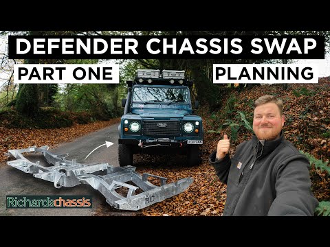 DEFENDER CHASSIS SWAP - PART ONE - THE PLAN