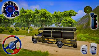 Zoo Animals Driving 3D - Realistic School Bus Driver Simulator 3D - Android Gameplay