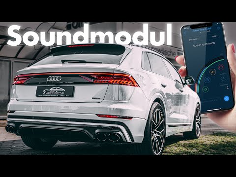 BRUTAL SOUND for the AUDI Q8 with OUR SOUND MODULE | Cete Automotive