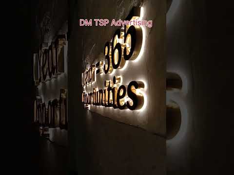 Stainless Steel 3D alphabet