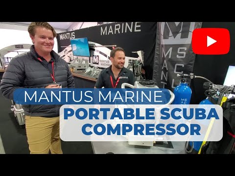 Annapolis Boat Show 2022: Mantis Marine SCUBA Compressor