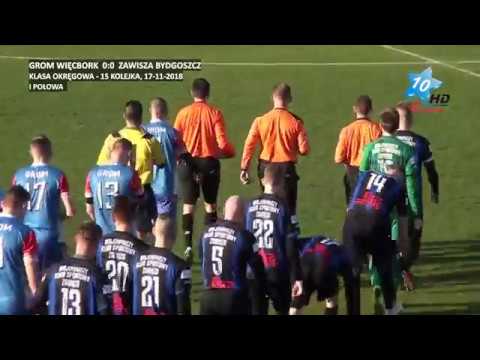 GROM Więcbork - SP ZAWISZA Bydgoszcz (0:1), 17.11.2018 r.