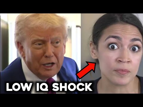 “Low IQ!” Trump’s Brutal Message to AOC Goes Viral 