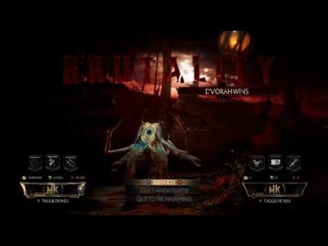 Mortal kombat 11 d'vorah brutality tutorial:  bug yuck