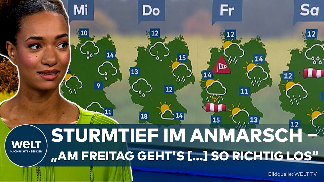 WETTER DEUTSCHLAND: Erst Kaltfront, jetzt Sturmtief – Droht der nächste große Umschwung?