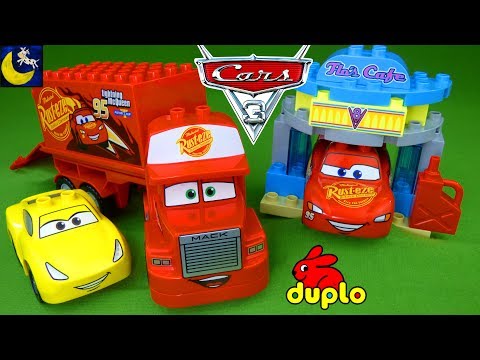 Lego Duplo Disney Cars 3 Toys Mack Hauler Lightning Mcqueen Cruz