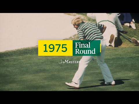 1975 Masters Tournament Final Round Broadcast Video