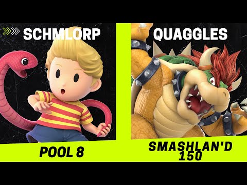 Smashland 150 Pools - Schmlorp vs Quaggles - SSBU Smash Ultimate Tournament