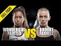 Wondergirl Fairtex vs. Brooke Farrell | ONE Championship Full Fight