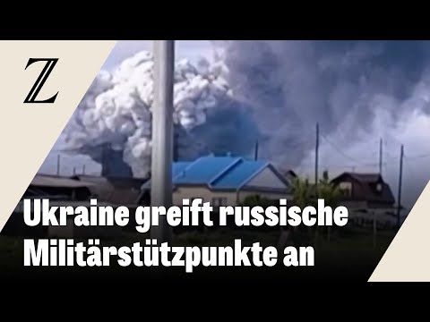 Ukraine greift russische Militärflugzeuge mit Drohnen an