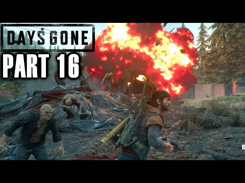 Days Gone How To Deal With A Horde - Gameplay Walkthrough Part 16 - PS4 Review