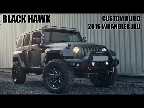2016 Jeep Wrangler JKU - BLACK HAWK - Custom modified