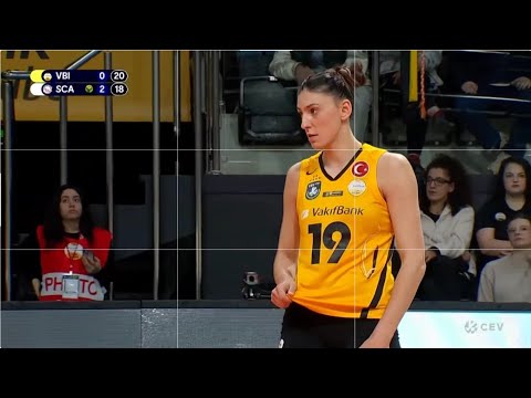 Tijana Boškovič #19 - Moment of the match - VakifBank vs. Scandicci - CEV Champions League 2026