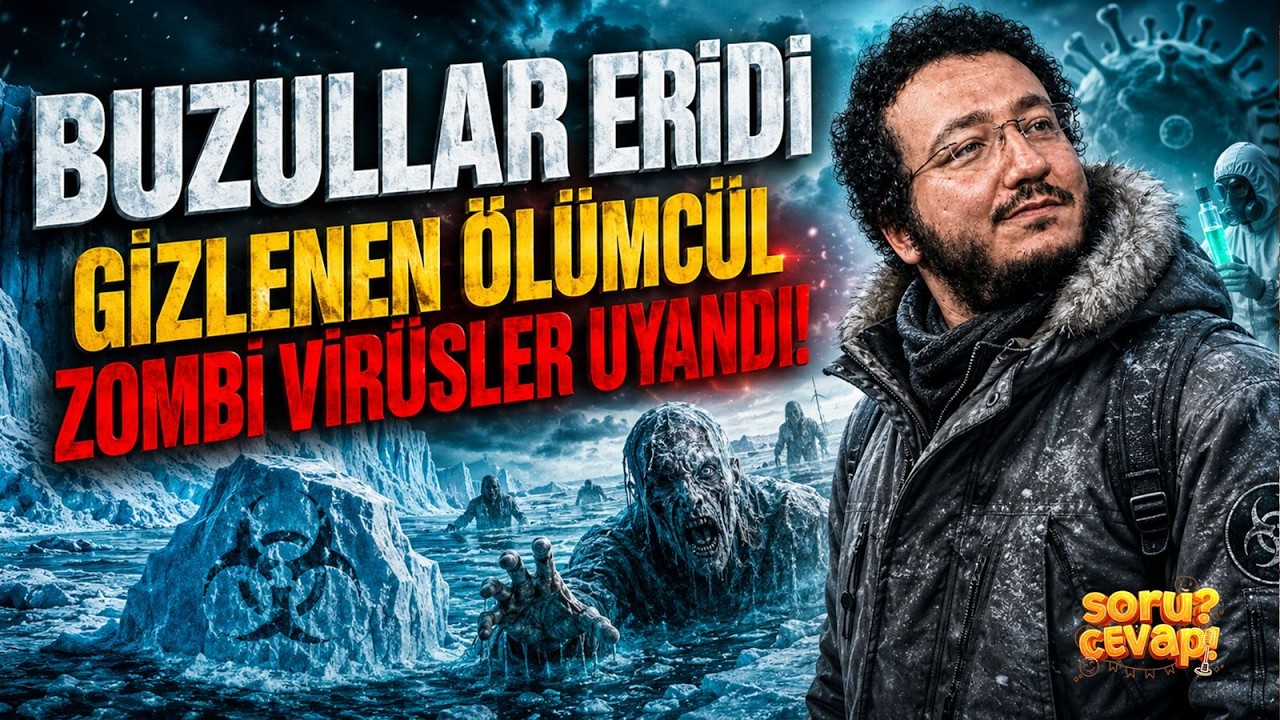 Buzulların Altındaki Ölümcül Virüsler Uyanıyor mu? Yeni Salgınlar ve Zombi Senaryosu  | Oytun Erbaş