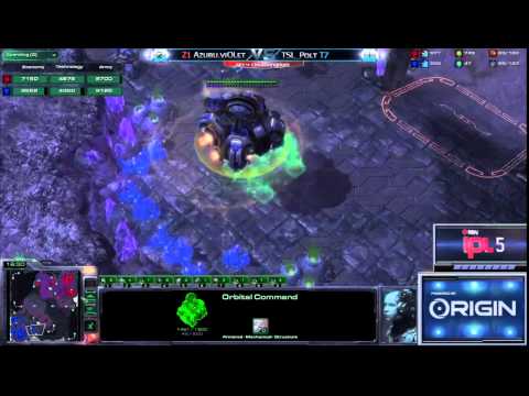 SC2 Polt vs Violet TvZ Game 4 IPL 5 Losers Finals Starcraft 2 Tournaments