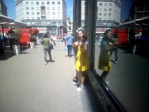 Magdalena at Ljudevit Gaj street in centar of Zagreb