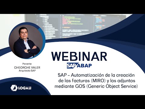 SAP ABAP Automatización de la creación de las facturas (MIRO) y los adjuntos mediante GOS