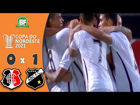Santa Cruz 0 x 1 ABC -RN | Copa do Nordeste 2021 | Melhores Lances| Barrinha Fechada