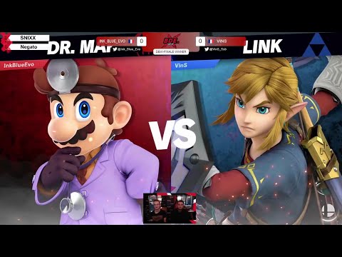 BDE Last Hit #40 | IZI Vins (Link) Vs. LDV Ink_Blue_Evo (Doctor Mario) - Winner's Semi Final