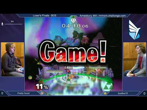 MMOM144 SSBM - Pretty Good (Ice Climbers) vs. bonfire10 (Sheik) - Melee LF