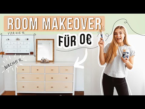 Room Makeover für 0€ - Für dieses Zimmer darf ich nichts ausgeben // I'mJette
