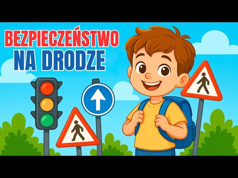 Piosenka o bezpieczeństwie na drodze 🚦 Zasady ruchu drogowego dla dzieci 🎶