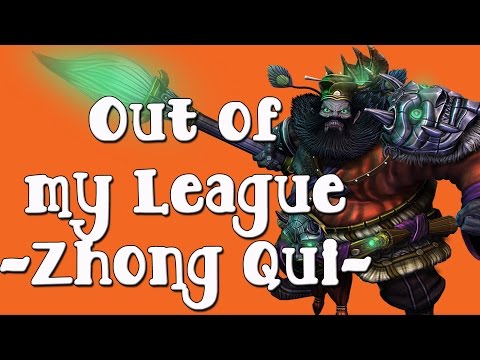 Smite: Out of My League Ep. 19: Zhong Kui Mid Lane "Get in my backpack"