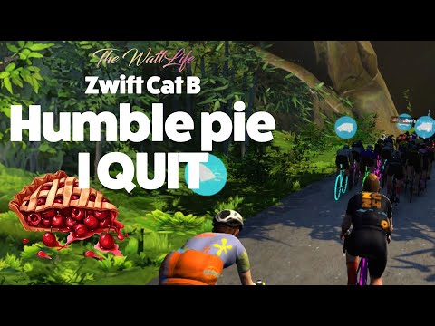 Zwift Race | Cat B Humble pie disaster