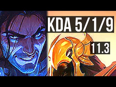 SYLAS vs AZIR (MID) | 5/1/9, Rank 9 Sylas | NA Challenger | v11.3