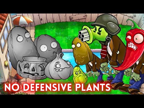 How I beat ZomBotany 2 without defensive plants! | Analysis