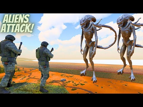 1,000,000 ALIENS BEACH LANDING vs HUMANITY LAST STAND - Warhammer 40K | UEBS 2