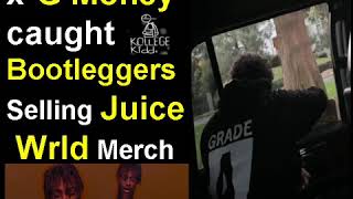 Lil Bibby x G Money Catch Bootlegger Selling Juice Wrld Merch