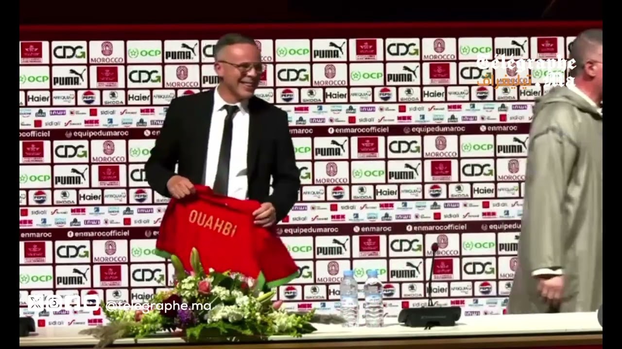 بالفيديو.. تقديم الناخب الوطني الجديد محمد وهبي مدرب للمنتخب المغربي