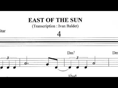 Scott Hamilton plays : East Of The Sun (Solo Transcription)